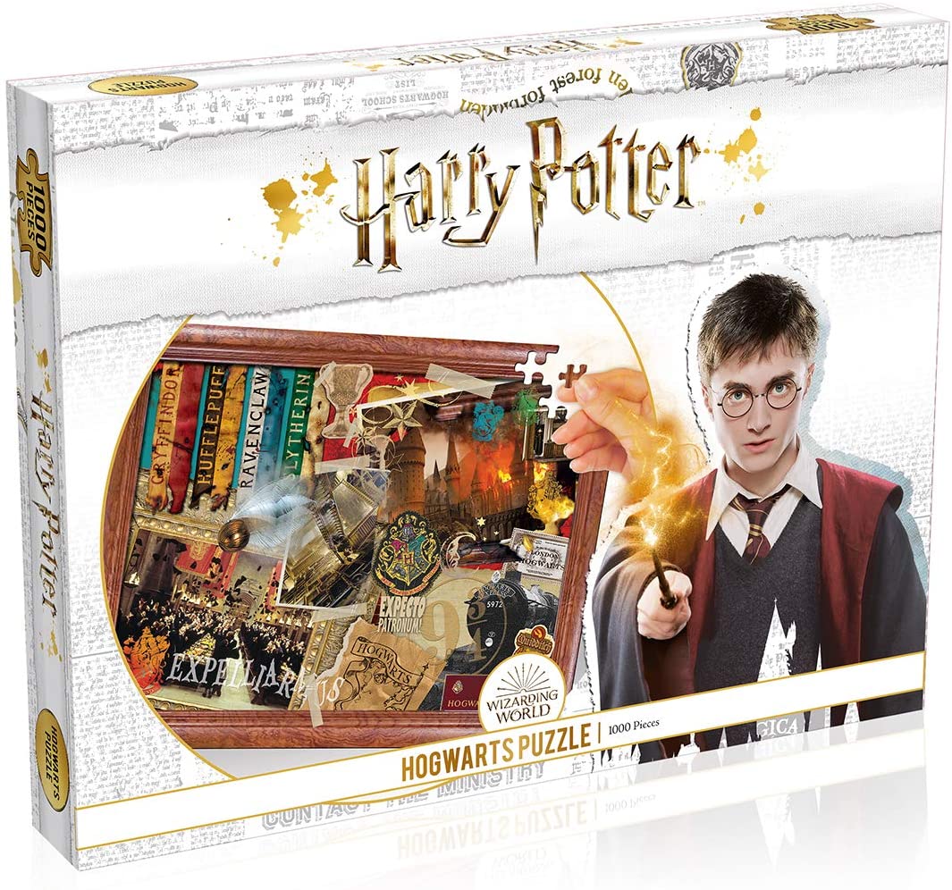 Winning Moves Harry Potter - Hogwarts 1000 Piece Jigsaw Puzzle