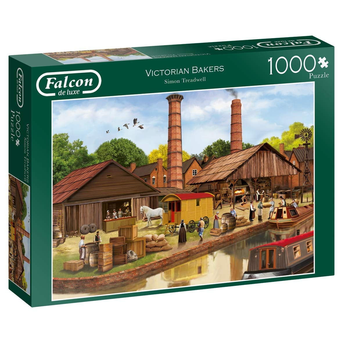 Falcon De Luxe - Victorian Bakers - 1000 Piece Jigsaw Puzzle