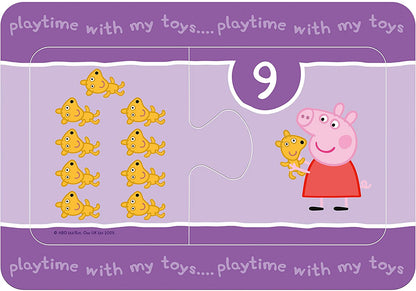 Ravensburger - Peppa Pig 9 x 2 Piece Chunky Puzzles