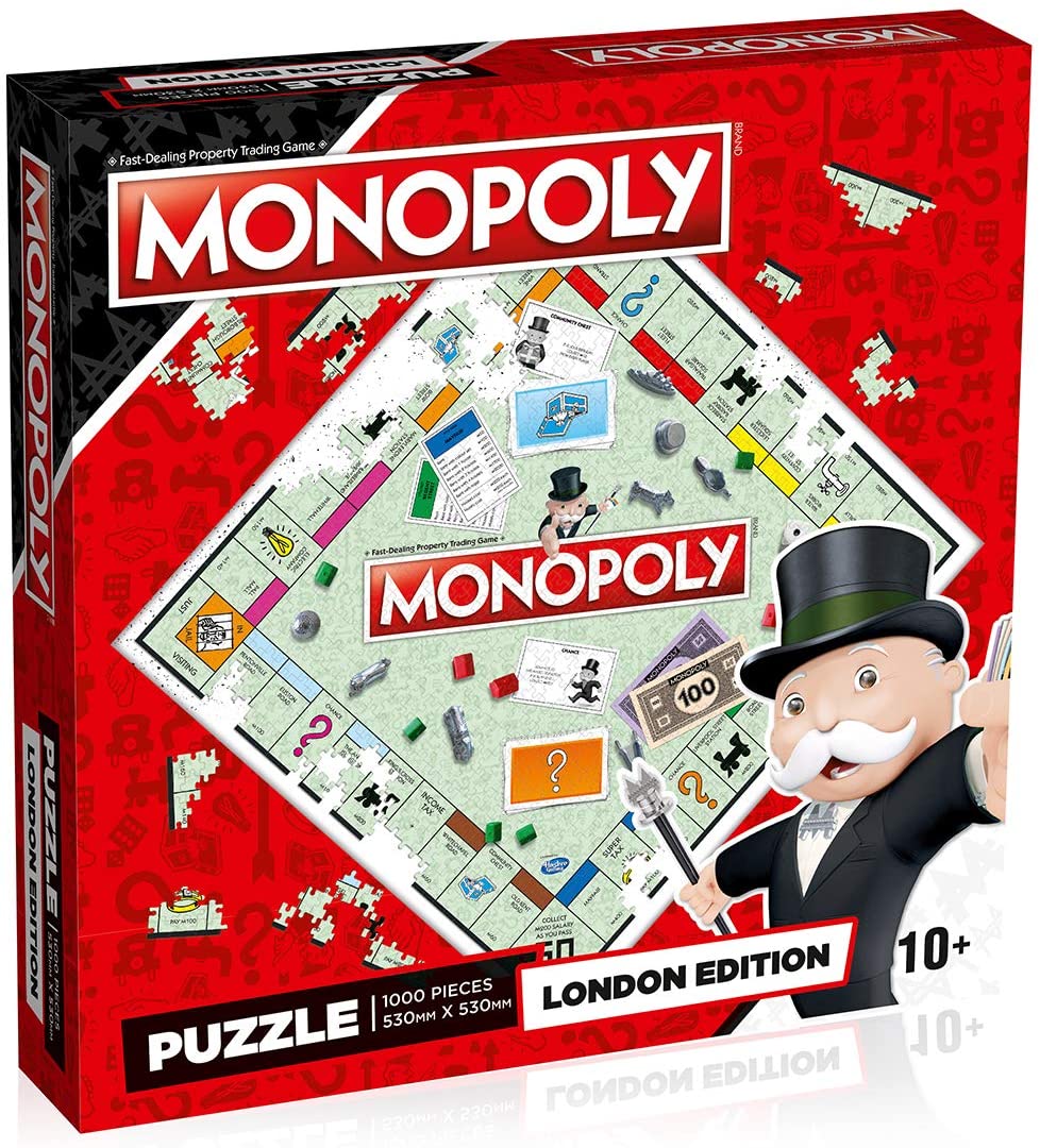 London Monopoly – 1000 Piece Jigsaw Puzzle (London Monopoly)