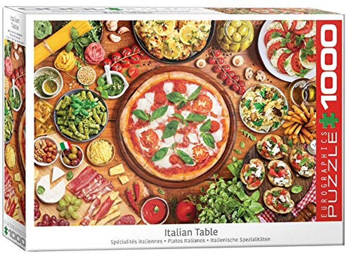 Italian Table – 1000 Piece Jigsaw Puzzle (Eurographics)