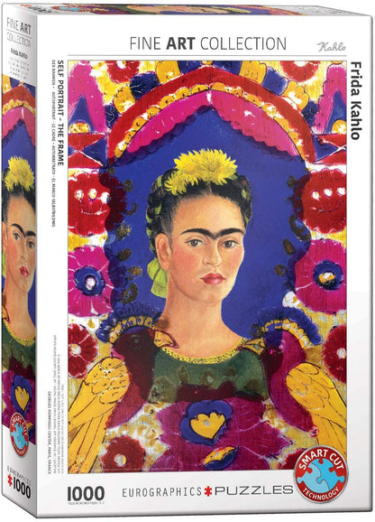 Eurographics - Self-Portrait - The Frame, by Frida Kahlo - 1000 Piece Jigsaw Puzzle