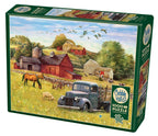 Summer Afternoon on the Farm – 1000 Piece Jigsaw Puzzle (Cobble Hill)