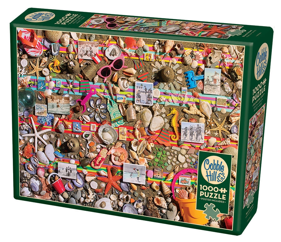 Cobble Hill - Beach Scene - 1000 Piece Jigsaw Puzzle