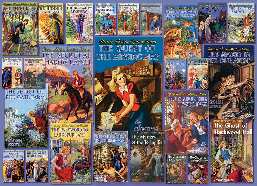 Vintage Nancy Drew – 1000 Piece Jigsaw Puzzle (Cobble Hill)