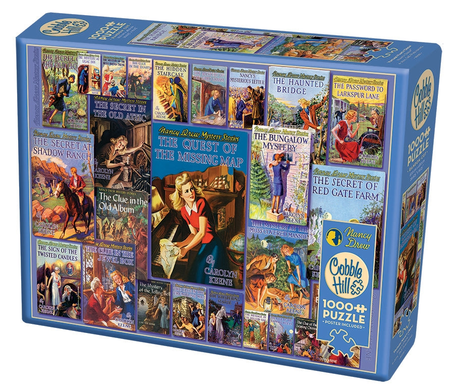Cobble Hill - Vintage Nancy Drew - 1000 Piece Jigsaw Puzzle