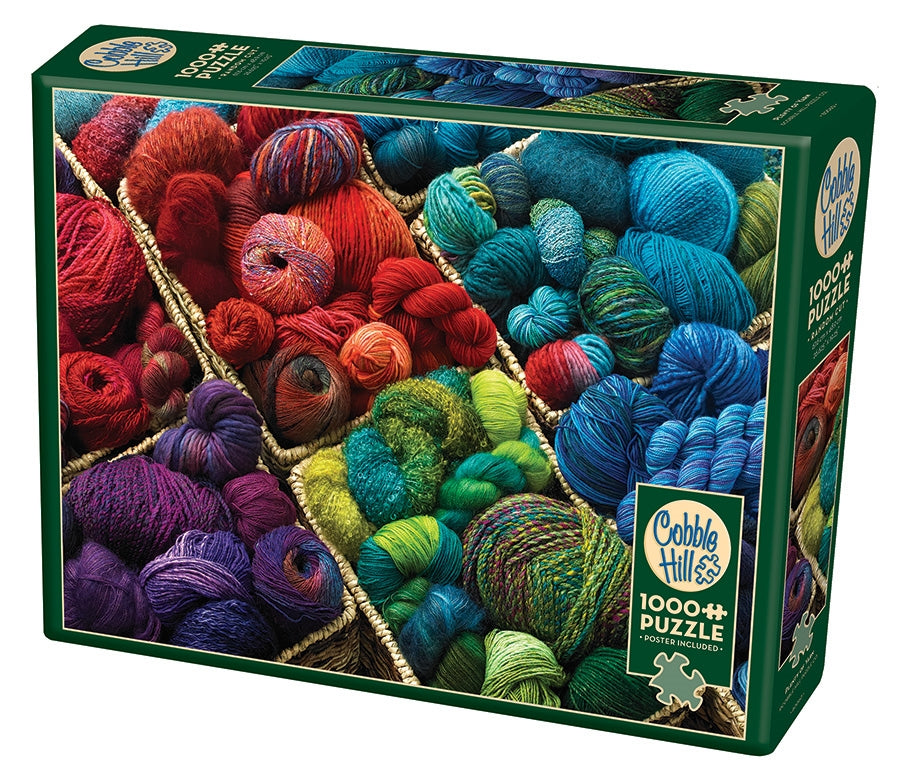 Plenty of Yarn – 1000 Piece Jigsaw Puzzle (Cobble Hill)