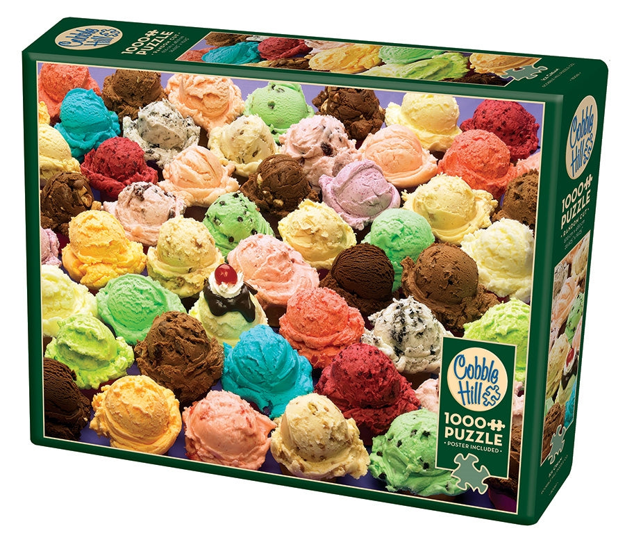 Cobble Hill - Ice Cream - 1000 Piece Jigsaw Puzzle