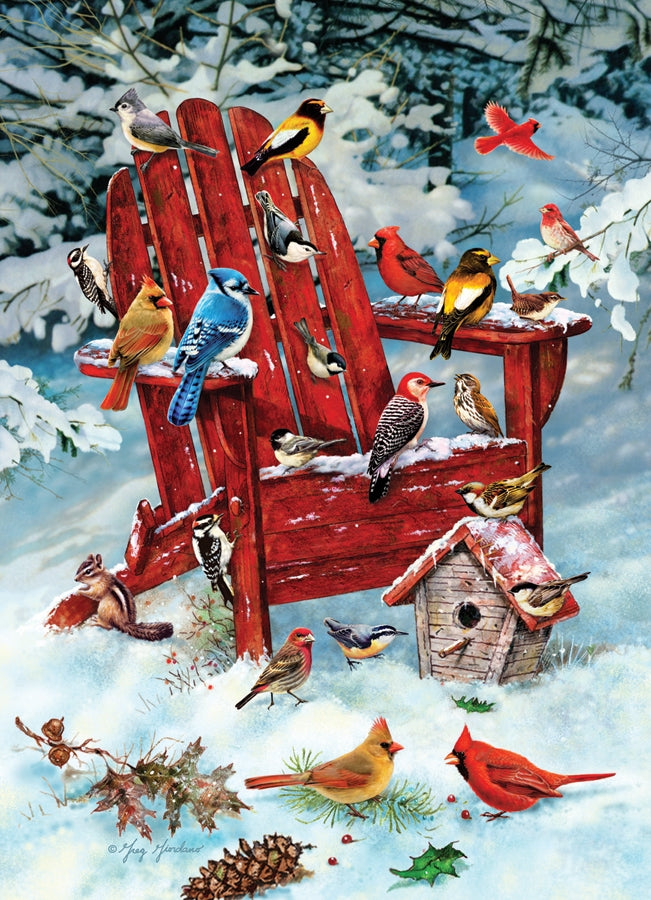 Adirondack Birds – 1000 Piece Jigsaw Puzzle (Cobble Hill)