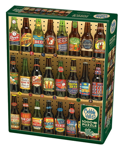 Cobble Hill - Beer Collection - 1000 Piece Jigsaw Puzzle
