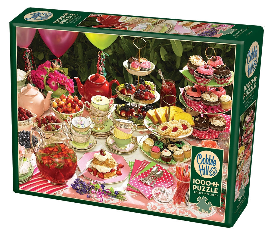 Garden Party – 1000 Piece Jigsaw Puzzle (Cobble Hill)