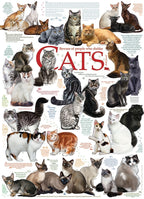 Cat Quotes – 1000 Piece Jigsaw Puzzle (Cobble Hill)