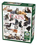Cat Quotes – 1000 Piece Jigsaw Puzzle (Cobble Hill)