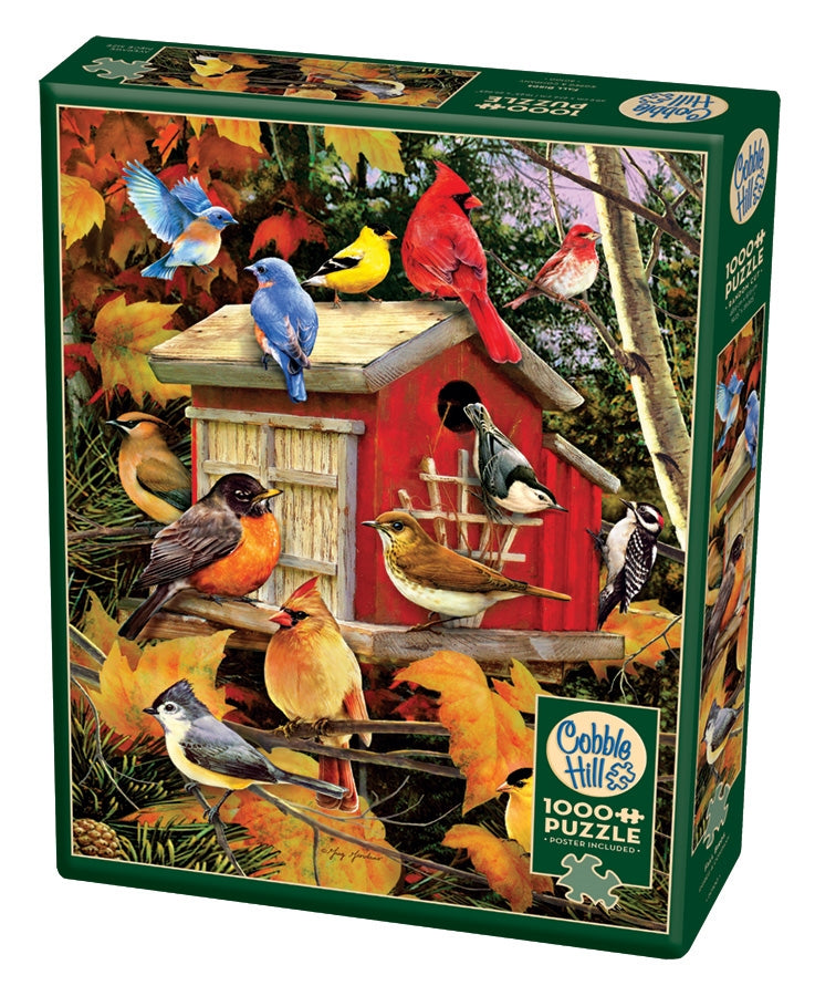Cobble Hill - Fall Birds - 1000 Piece Jigsaw Puzzle