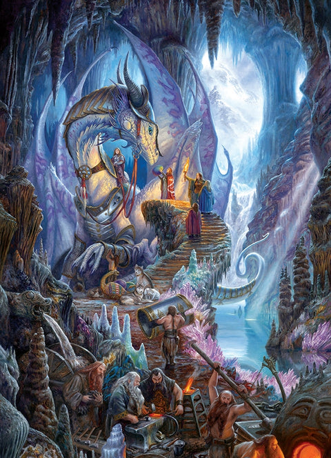 Dragonforge – 1000 Piece Jigsaw Puzzle (Cobble Hill)