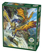 Waterfall Dragons – 1000 Piece Jigsaw Puzzle (Cobble Hill)
