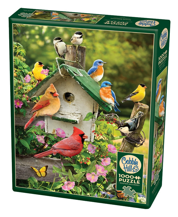Summer Birdhouse – 1000 Piece Jigsaw Puzzle (Cobble Hill)