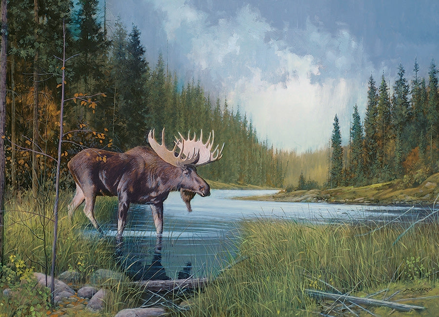 Moose Lake – 1000 Piece Jigsaw Puzzle (Cobble Hill)