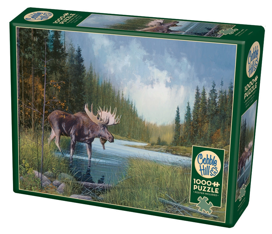Moose Lake – 1000 Piece Jigsaw Puzzle (Cobble Hill)