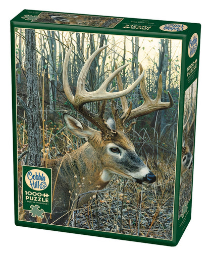 Cobble Hill - White-tailed Deer - 1000 Piece Jigsaw Puzzle
