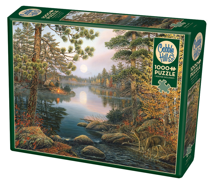 Deer Lake – 1000 Piece Jigsaw Puzzle (Cobble Hill)