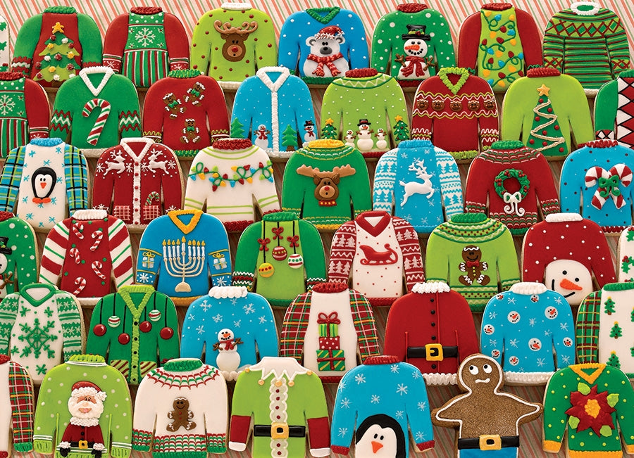 Ugly Xmas Sweaters – 1000 Piece Jigsaw Puzzle (Cobble Hill)