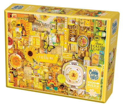 Cobble Hill - Yellow - 1000 Piece Jigsaw Puzzle