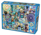 Blue – 1000 Piece Jigsaw Puzzle (Cobble Hill)