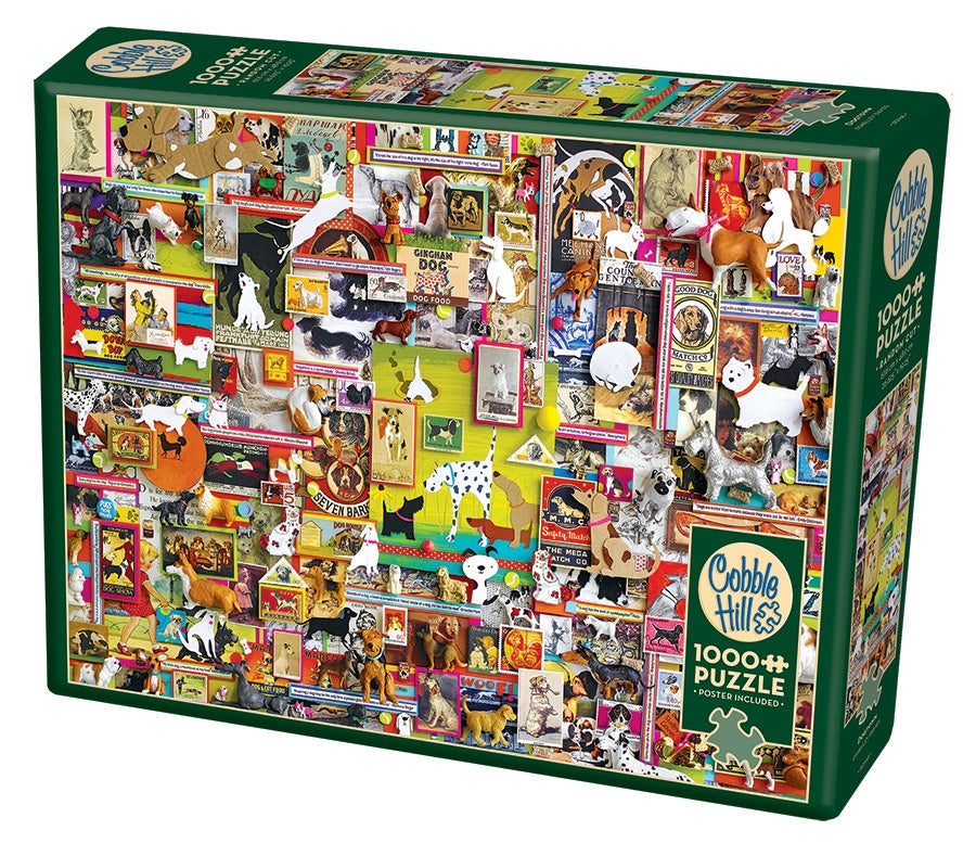 Cobble Hill - Dogtown - 1000 Piece Jigsaw Puzzle