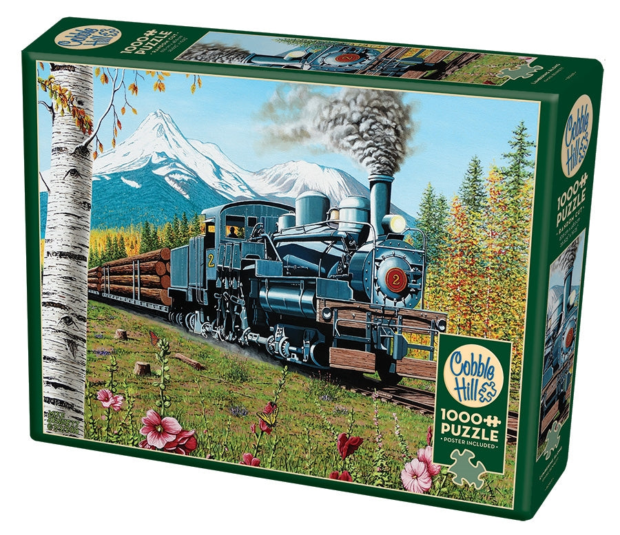 Lumbering Along – 1000 Piece Jigsaw Puzzle (Cobble Hill)