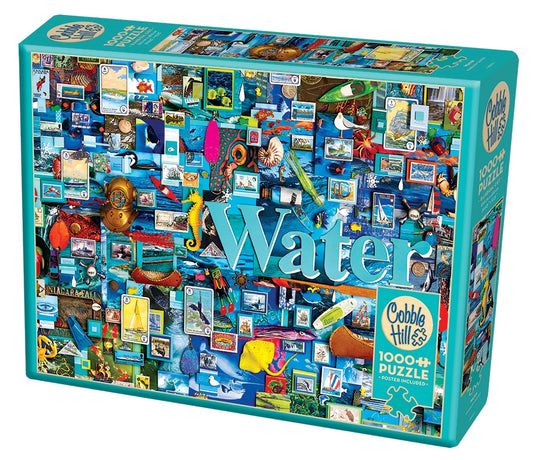 Cobble Hill - Water - 1000 Piece Jigsaw Puzzle