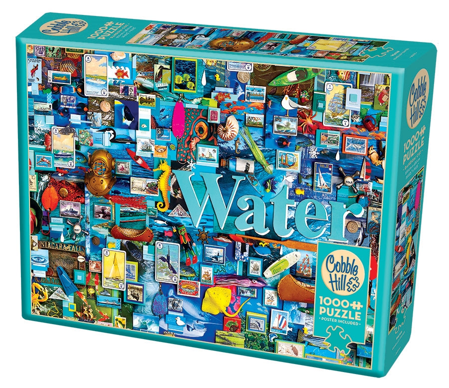 Water – 1000 Piece Jigsaw Puzzle (Cobble Hill)