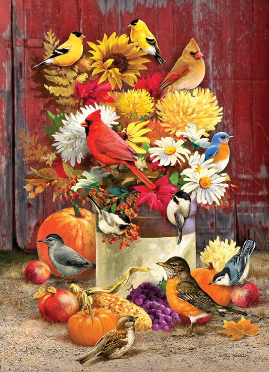 Cobble Hill - Autumn Bouquet - 1000 Piece Jigsaw Puzzle