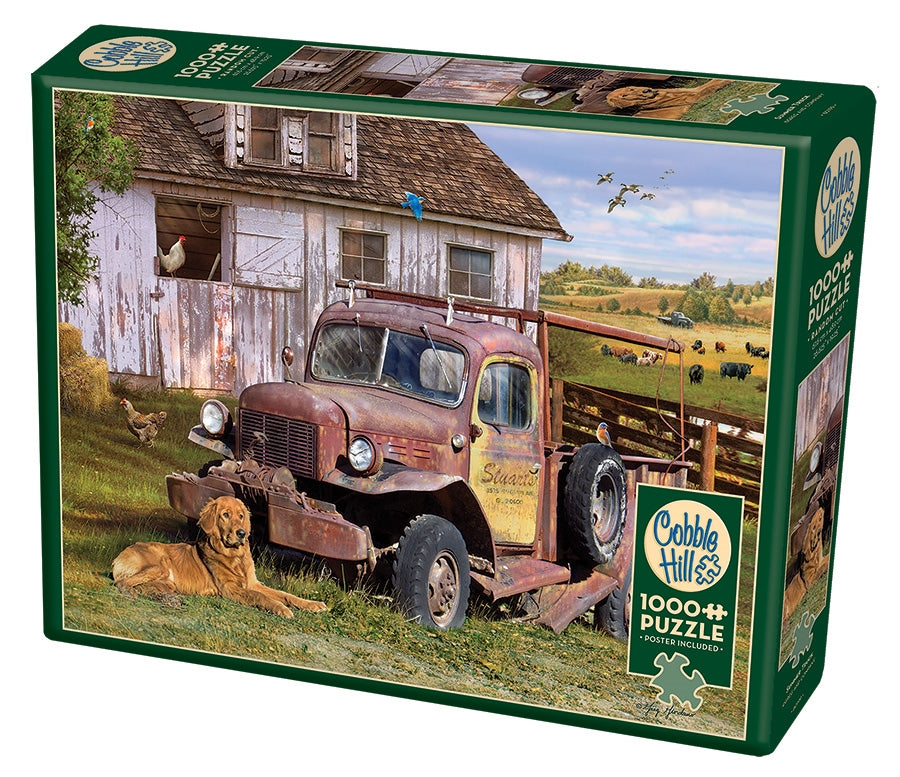 Cobble Hill - Summer Truck - 1000 Piece Jigsaw Puzzle