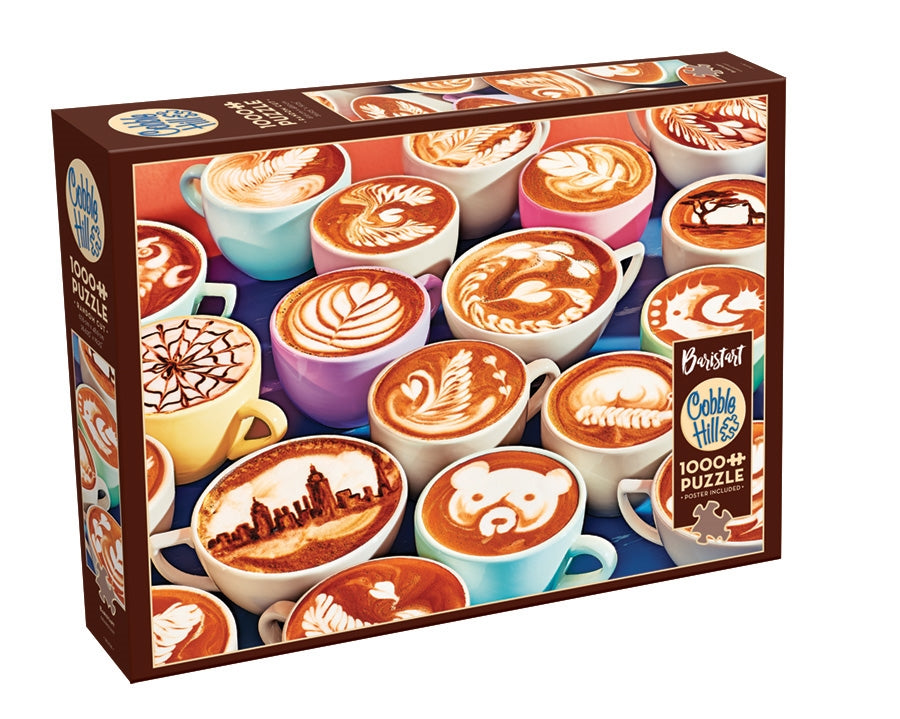 BaristArt – 1000 Piece Jigsaw Puzzle (Cobble Hill)