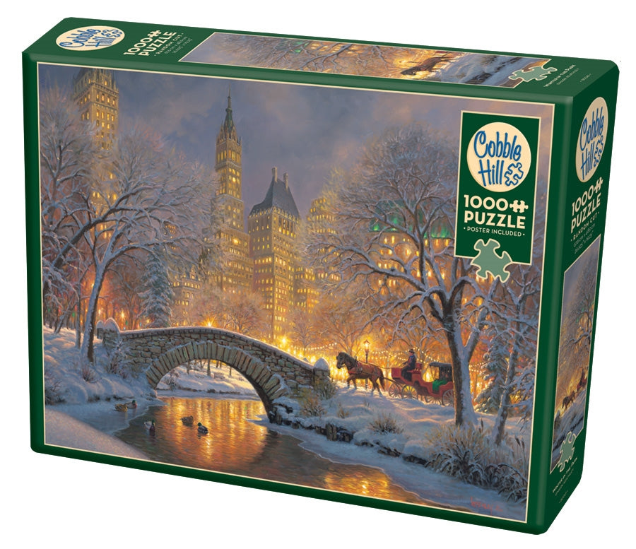 Winter in the Park – 1000 Piece Jigsaw Puzzle (Cobble Hill)