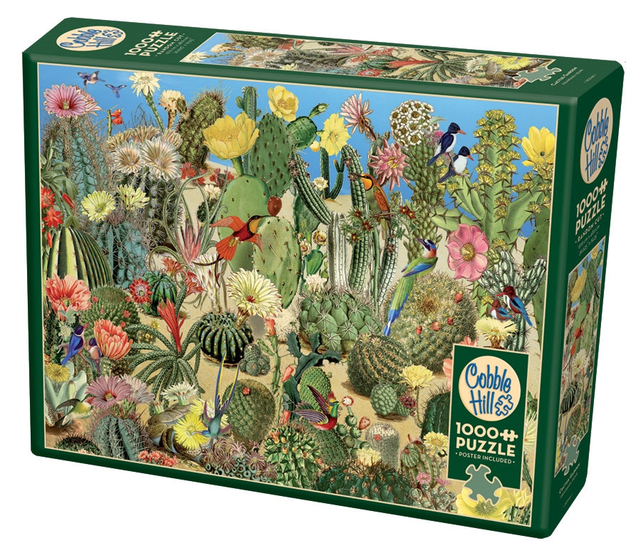 Cactus Garden – 1000 Piece Jigsaw Puzzle (Cobble Hill)