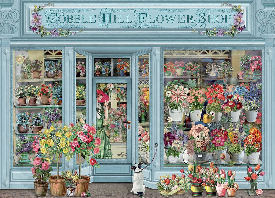 Parisian Flowers – 1000 Piece Jigsaw Puzzle (Cobble Hill)