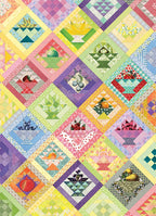 Fruit Basket Quilt – 1000 Piece Jigsaw Puzzle (Cobble Hill)