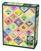 Fruit Basket Quilt – 1000 Piece Jigsaw Puzzle (Cobble Hill)