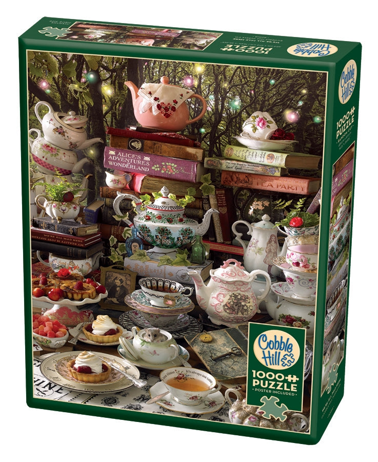We're All Mad Here – 1000 Piece Jigsaw Puzzle (Cobble Hill)
