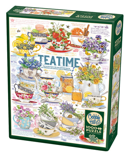 Cobble Hill - Tea Time - 1000 Piece Jigsaw Puzzle