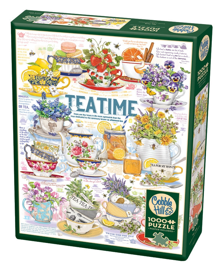Tea Time – 1000 Piece Jigsaw Puzzle (Cobble Hill)