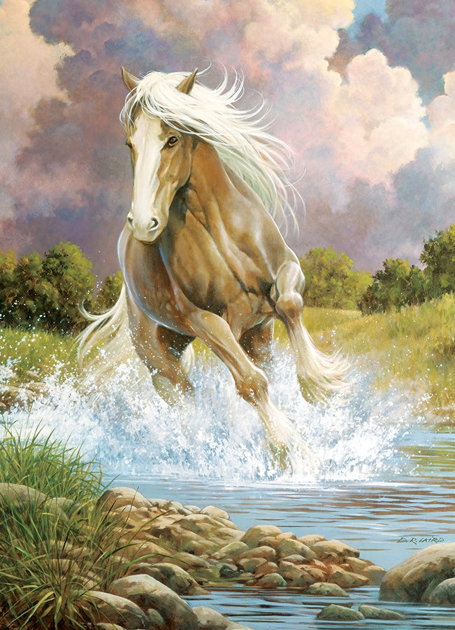 River Horse – 1000 Piece Jigsaw Puzzle (Cobble Hill)