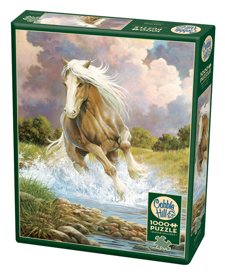 River Horse – 1000 Piece Jigsaw Puzzle (Cobble Hill)