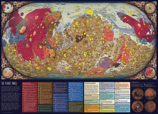Cobble Hill - The Planet Mars - 1000 Piece Jigsaw Puzzle