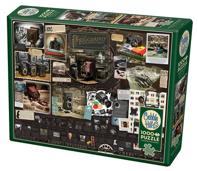 History of Photography – 1000 Piece Jigsaw Puzzle (Cobble Hill)