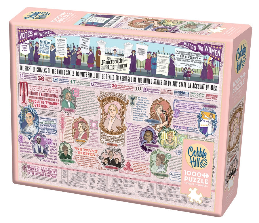 The Nineteenth Amendment – 1000 Piece Jigsaw Puzzle (Cobble Hill)