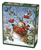 Frosty Feeds His Friends – 1000 Piece Jigsaw Puzzle (Cobble Hill)