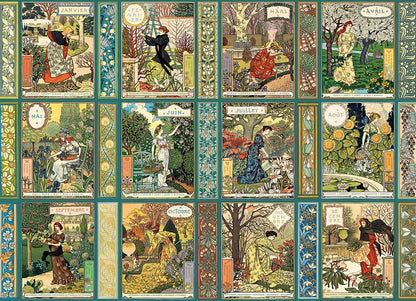 Cobble Hill - Jardiniere: A Gardener's Calendar - 1000 Piece Jigsaw Puzzle